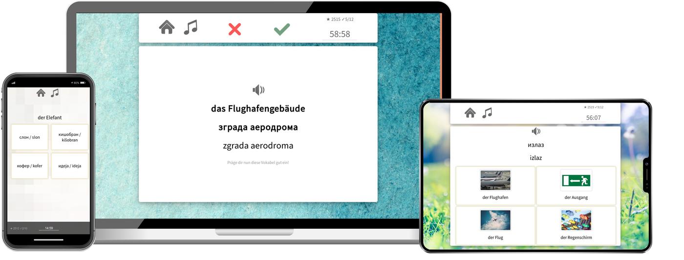 serbisch online lernen mit app